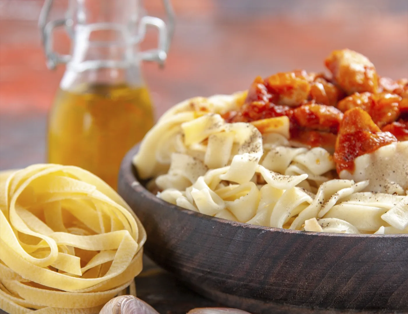 Talharim ao Molho Sugo de Tomate